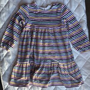 Mini Boden Multicolor Striped Casual Dress
